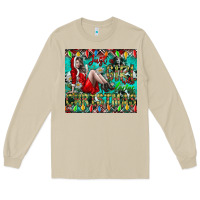 Mushroom Just A Girl Who Loves Christmas Long Sleeve Tee - CowhideDigitalArt