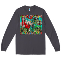 Smoke Just A Girl Who Loves Christmas Long Sleeve Tee - CowhideDigitalArt