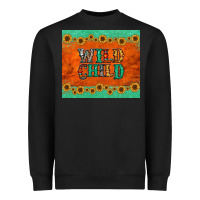 Black western wild child Heavyweight Sweatshirt - Jasminsmagicworld