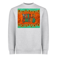 Heather Grey western wild child Heavyweight Sweatshirt - Jasminsmagicworld