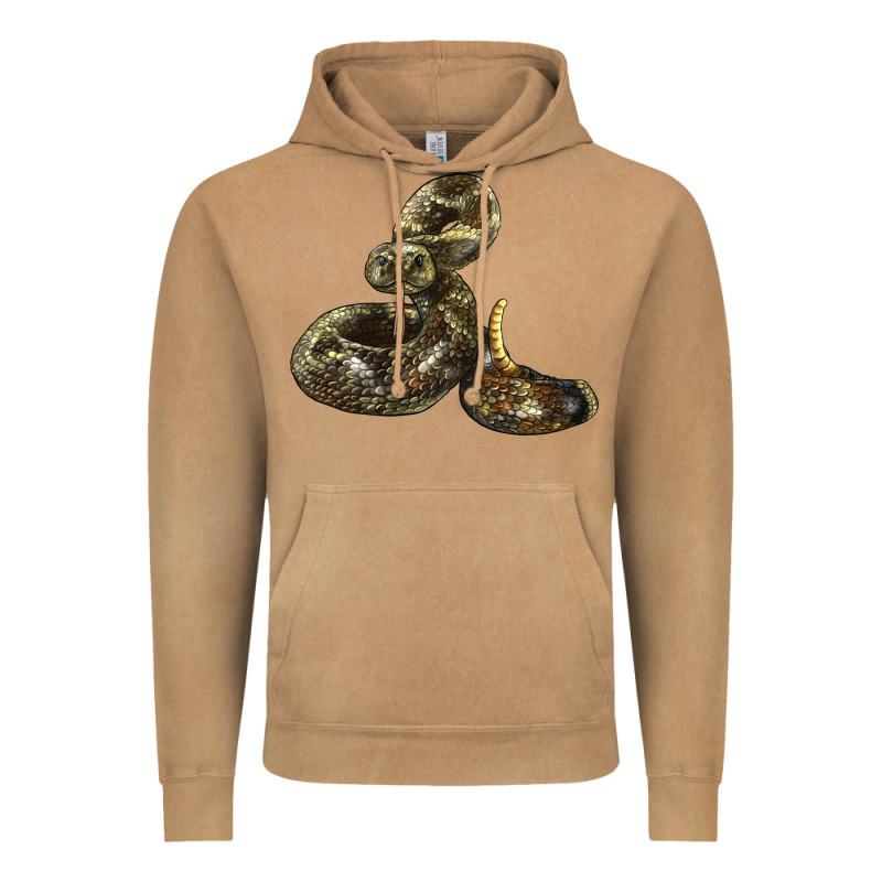 Rattlesnake Vintage Hoodie by LillyAllenDesigns | Teevron