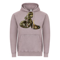Vintage Zinc Rattlesnake Vintage Hoodie - LillyAllenDesigns