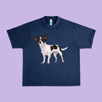 Chihuahua Urban Heavy Tee Designed By Lillyallendesigns