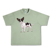 Oil Green chihuahua Urban Heavy Tee - LillyAllenDesigns