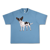 Pebble Blue chihuahua Urban Heavy Tee - LillyAllenDesigns