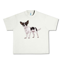 Pistachio chihuahua Urban Heavy Tee - LillyAllenDesigns