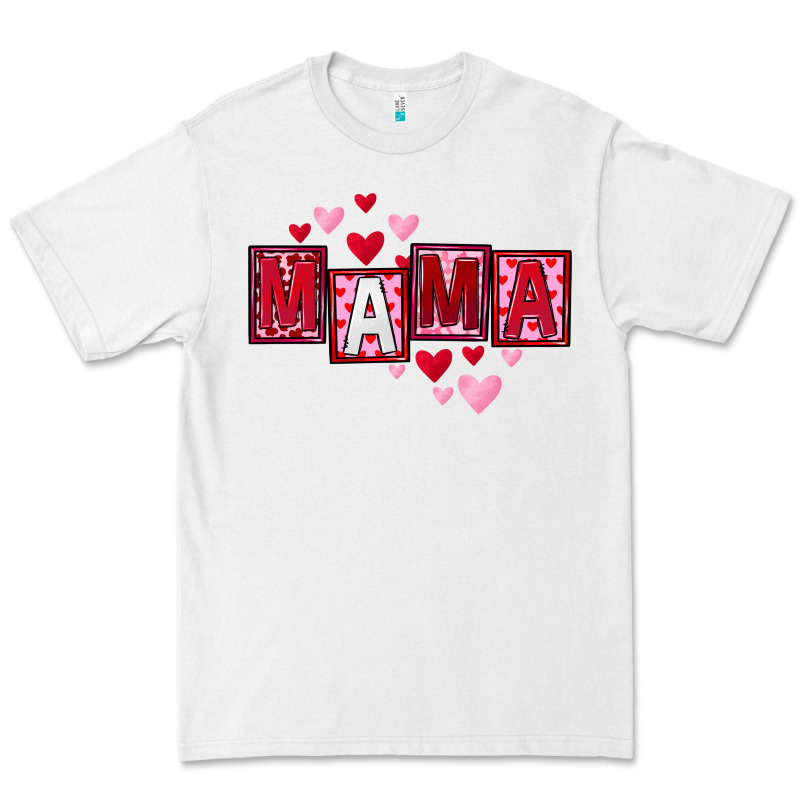 Mother's Day Mama Hearts Premium Tee by FaDigitalArtStudio | Teevron