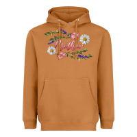Meerkat Floral Daisy Mother Heavyweight Hoodie - RanaPortraitStore