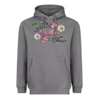 Storm Floral Daisy Mother Heavyweight Hoodie - RanaPortraitStore