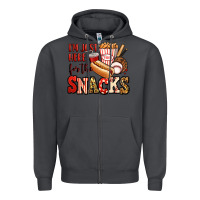 Smoke i'm just here for the snacks baseball Zipper Hoodie - Jasminsmagicworld