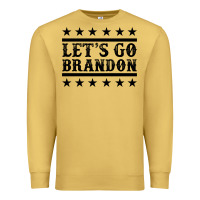 Antique Gold let's go brandon black Premium Sweatshirt - Jasminsmagicworld