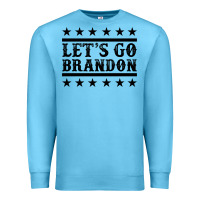 Ocean Blue let's go brandon black Premium Sweatshirt - Jasminsmagicworld