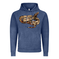 Vintage Denim red tail boa snake Vintage Hoodie - LillyAllenDesigns