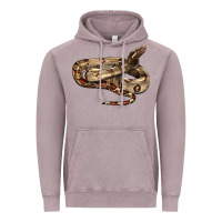 Vintage Zinc red tail boa snake Vintage Hoodie - LillyAllenDesigns