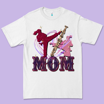 Taekwondo Mom Mother's Day Premium Tee Designed By Fadigitalartstudio