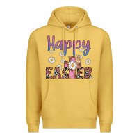 Antique Gold happy easter cross Premium Hoodie - Artiststas