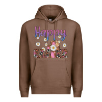 Chestnut happy easter cross Premium Hoodie - Artiststas