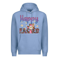 Colony Blue happy easter cross Premium Hoodie - Artiststas