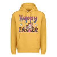 Mustard happy easter cross Premium Hoodie - Artiststas