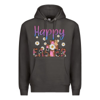 Smoke happy easter cross Premium Hoodie - Artiststas