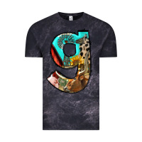 Cloud Black farm life alphabet lowercase letters g Vintage Tee - BundleAndBundleShop