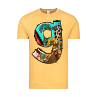 Vintage Mustard farm life alphabet lowercase letters g Vintage Tee - BundleAndBundleShop