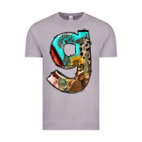 Vintage Zinc farm life alphabet lowercase letters g Vintage Tee - BundleAndBundleShop