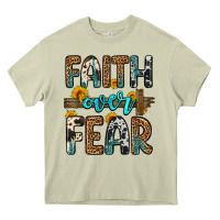 Mossy faith over fear Heavy Core Tee - OliviaCreatesArt