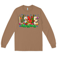 Toasted Coconut love Christmas Long Sleeve Tee - CowhideDigitalArt