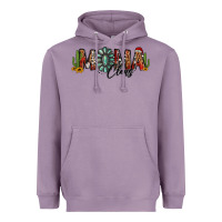 Lavender western christmas mama claus sunflowers and cactus Heavyweight Hoodie - Jasminsmagicworld