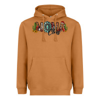 Meerkat western christmas mama claus sunflowers and cactus Heavyweight Hoodie - Jasminsmagicworld