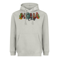 Moon Dust western christmas mama claus sunflowers and cactus Heavyweight Hoodie - Jasminsmagicworld