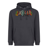 Smoke western christmas mama claus sunflowers and cactus Heavyweight Hoodie - Jasminsmagicworld