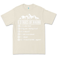 Bone hiking 6 stages of hiking funny hiking nature adventure Premium Tee - baoMotion