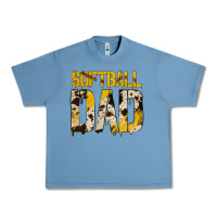 Pebble Blue no background softball dad Urban Heavy Tee - Jasminsmagicworld