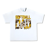 White no background softball dad Urban Heavy Tee - Jasminsmagicworld