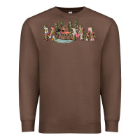 Chestnut Mama with bear and daisy Premium Sweatshirt - RanaPortraitStore