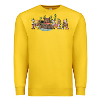 Lemon Mama with bear and daisy Premium Sweatshirt - RanaPortraitStore