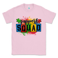 Bubblegum Pink autism support squad Classic Tee - OliviaCreatesArt