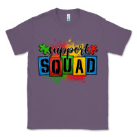 Lavender autism support squad Classic Tee - OliviaCreatesArt
