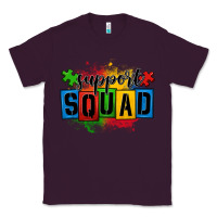 Plum autism support squad Classic Tee - OliviaCreatesArt