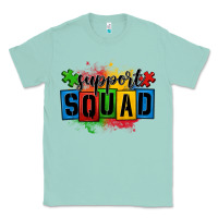 Seafoam autism support squad Classic Tee - OliviaCreatesArt