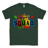 Sports Green autism support squad Classic Tee - OliviaCreatesArt