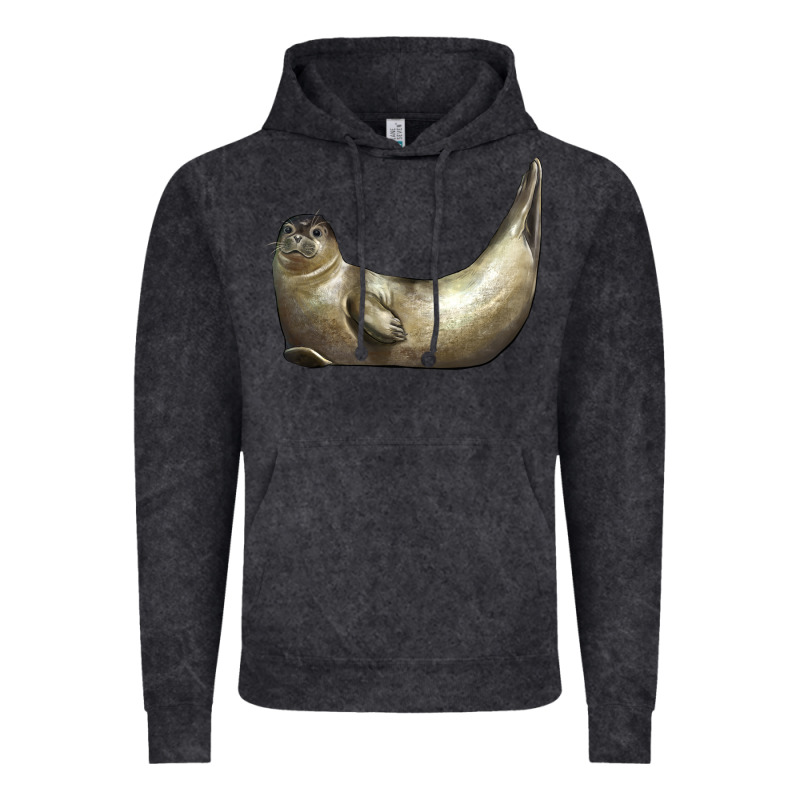 Sea Seal Vintage Hoodie by LillyAllenDesigns | Teevron