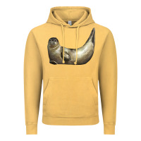 Vintage Mustard sea seal Vintage Hoodie - LillyAllenDesigns