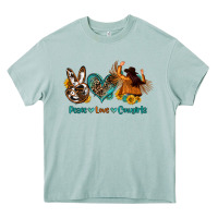 Arona peace love cowgirls Heavy Core Tee - OliviaCreatesArt