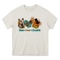 Peace Love Cowgirls Heavy Core Tee | Teevron