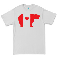 Dove Grey canada t shirt love canada bear proud canadian canada day t shirt Premium Tee - baoMotion