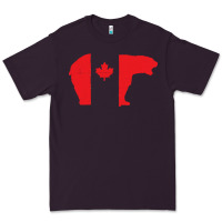 Plum canada t shirt love canada bear proud canadian canada day t shirt Premium Tee - baoMotion
