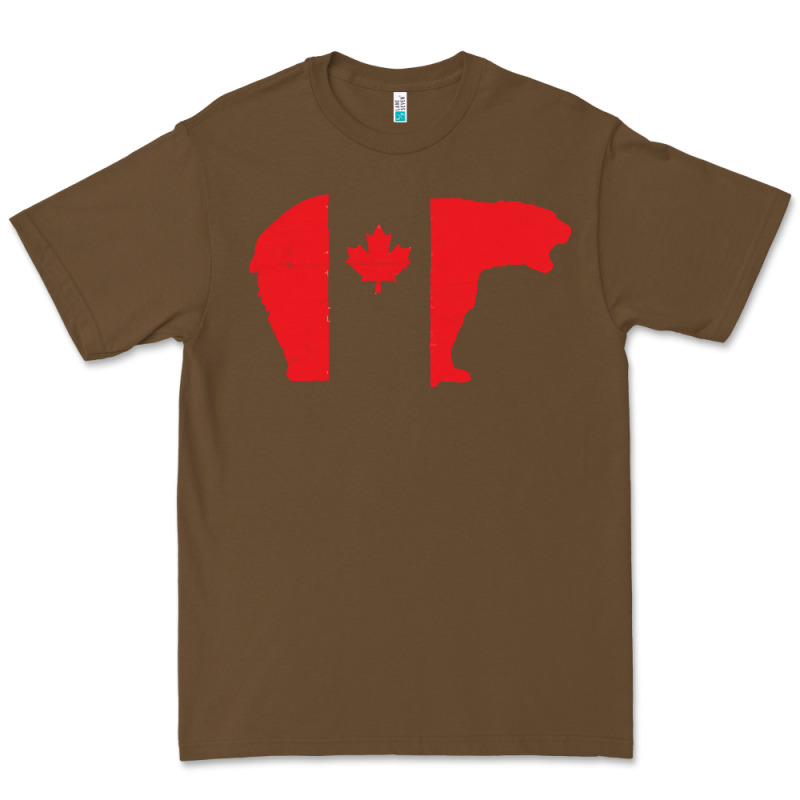 Canada T Shirt Love Canada Bear Proud Canadian Canada Day T Shirt Premium Tee by baoMotion | Teevron